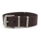 KARU puna-ruskea Seatbelt Nato-ranneke