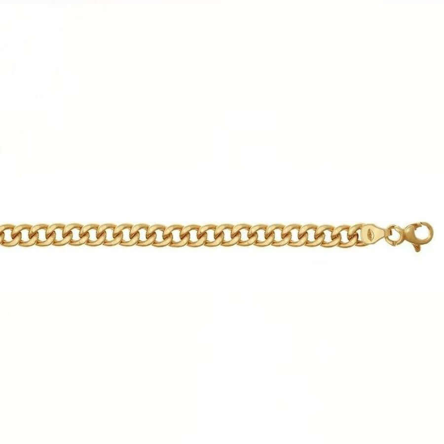 Kultainen panssariranneketju 3.6mm