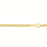14k Kultainen panssariranneketju 6g - 19 cm