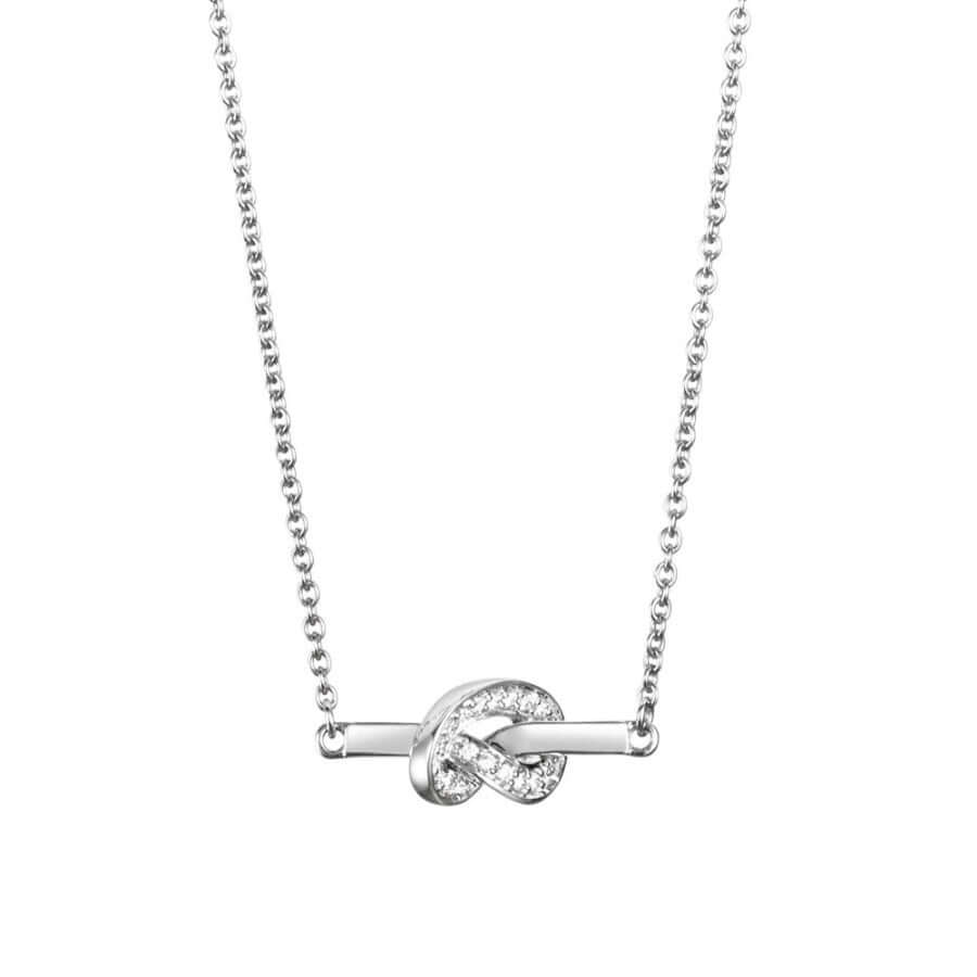Efva Attling Love Knot & Stars Necklace 10-102-01303