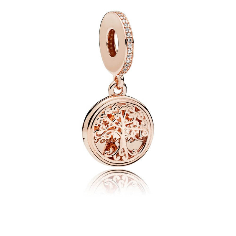 Pandora Rose Family Roots Dangle Charm hela 781988CZ