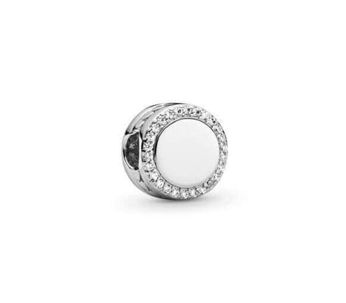 Pandora sparkling button charm hela 798747C01