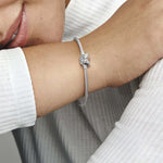 Pandora Moments Butterfly Clasp hopearanneketju 590782c01