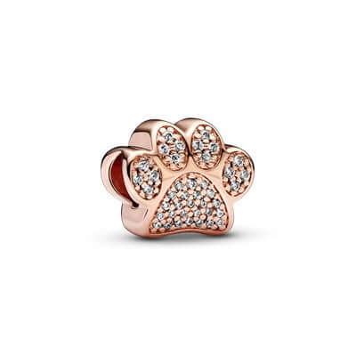 Pandora punakultainen tassu charm hela 781714C01