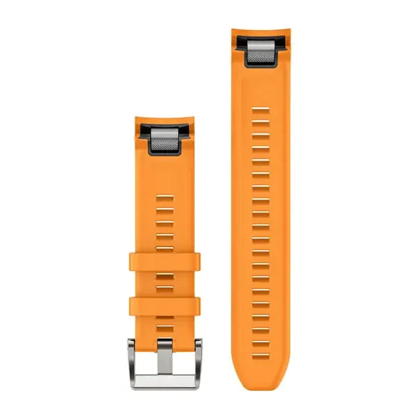 Garmin Marq Qickfit 22mm oranssi silikoniranneke
