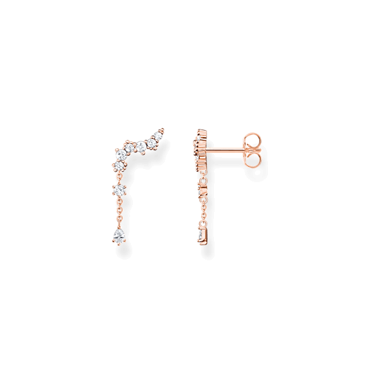 Thomas sabo ice crystals rose korvakoru H2254-416-14