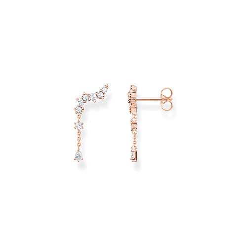 Thomas sabo ice crystals rose korvakoru H2254-416-14