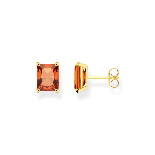 Thomas Sabo korvakorut oranssilla kivellä H2201-472-8