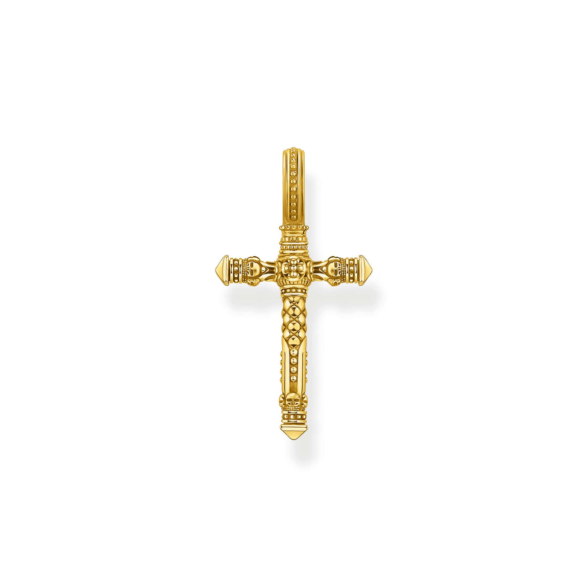 Thomas Sabo kultainen ristiriipus PE503-413-39