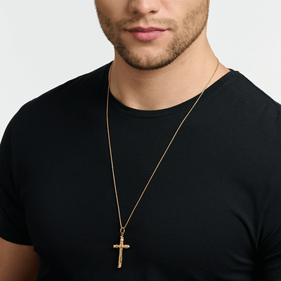 Thomas Sabo kultainen ristiriipus PE912-413-39