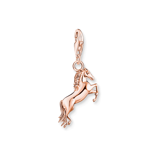 Thomas Sabo Charm Club rosa hevonen riipus 1900-415-40